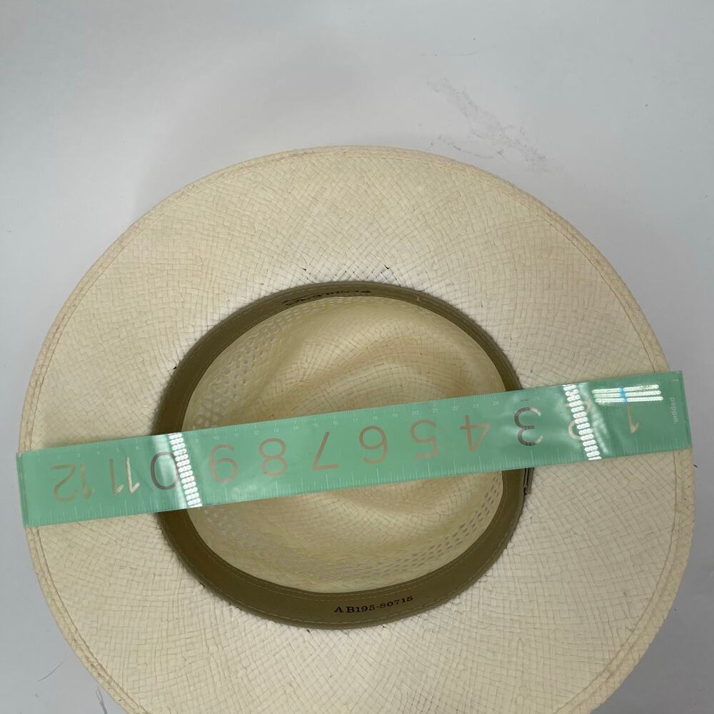PENDLETON Straw Hat Medium Panama Style Vintage M… - image 15